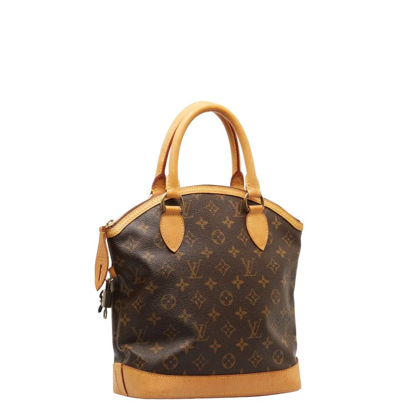 Louis Vuitton Monogram Lockies Handbag M40102 Brown