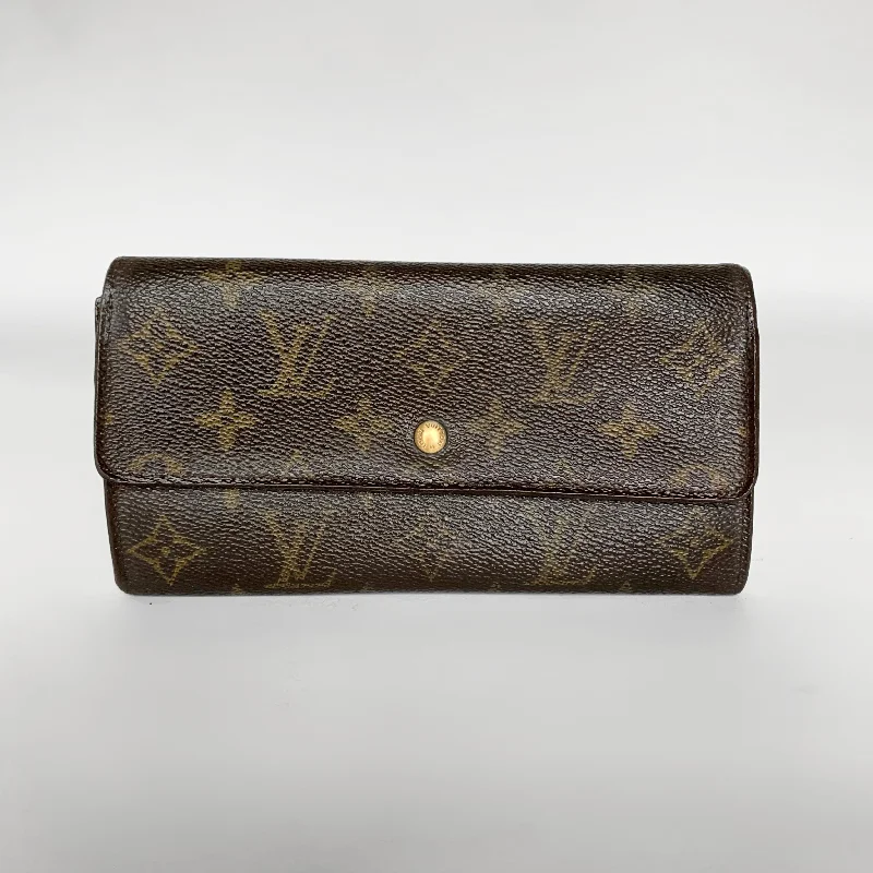 Louis Vuitton Wallet Large Monogram Canvas