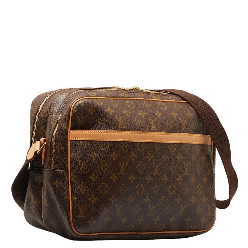 Louis Vuitton Monogram Reporter GM Shoulder Bag M45252 Brown