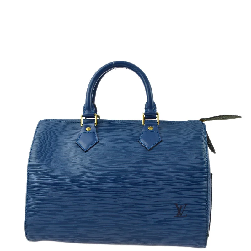 Louis Vuitton 1999 Blue Epi Speedy 25 M43015