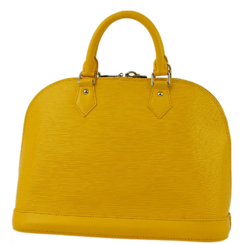 Louis Vuitton 2013 Yellow Alma PM Handbag Epi M40619