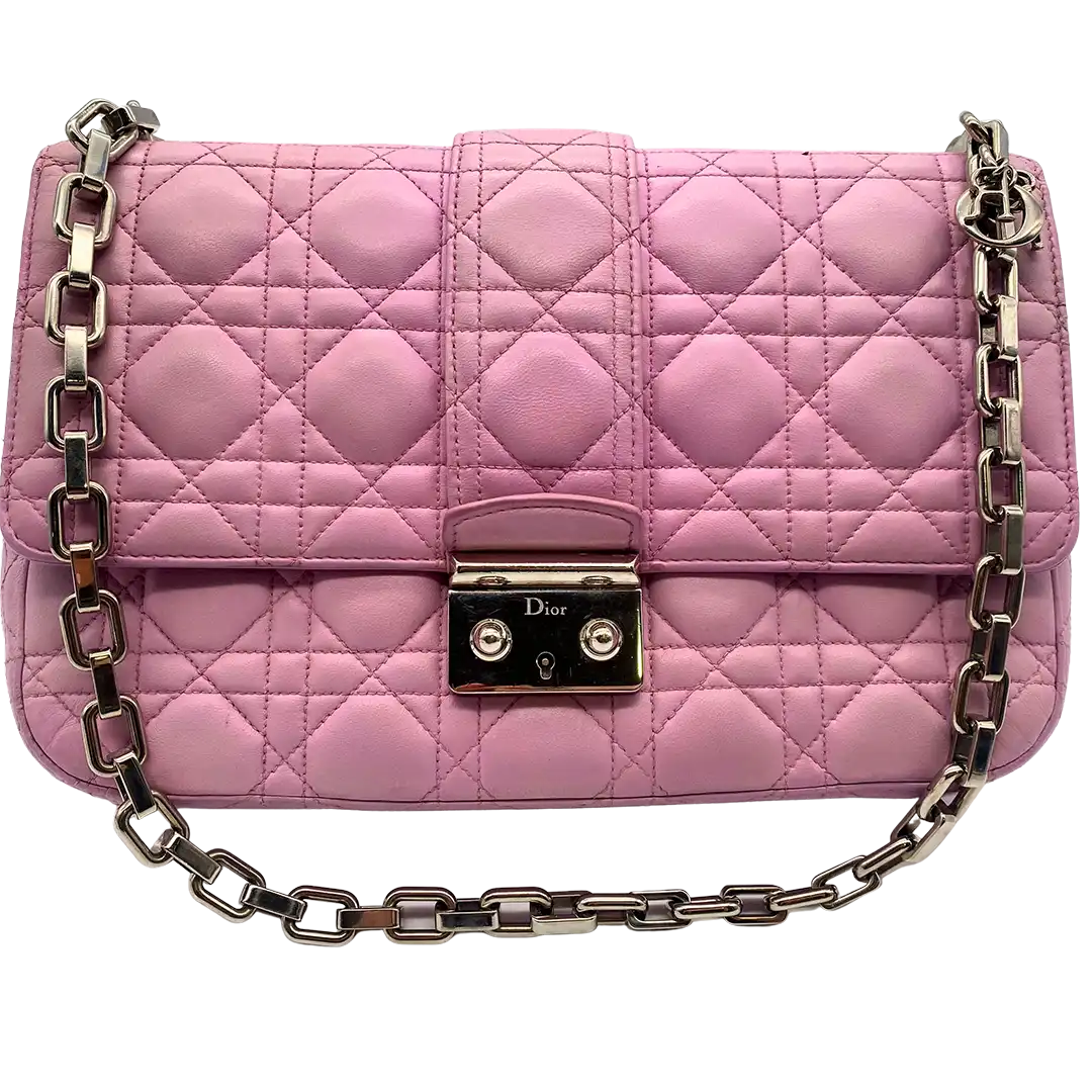 Dior Miss Dior Promenade Clutch Large Leder / Rosa Barbie