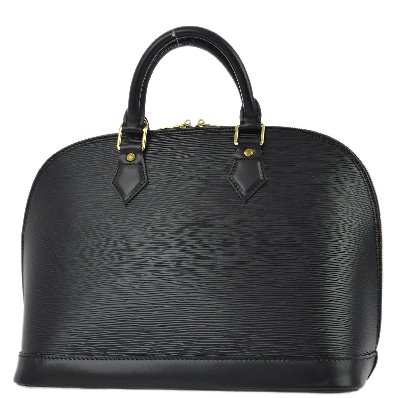 Louis Vuitton 1999 Black Epi Alma M52142