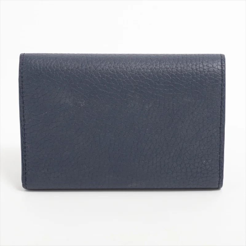 Louis Vuitton  Portefolio Capsule Compact   Compact Wallet M81674 Midnight Blue