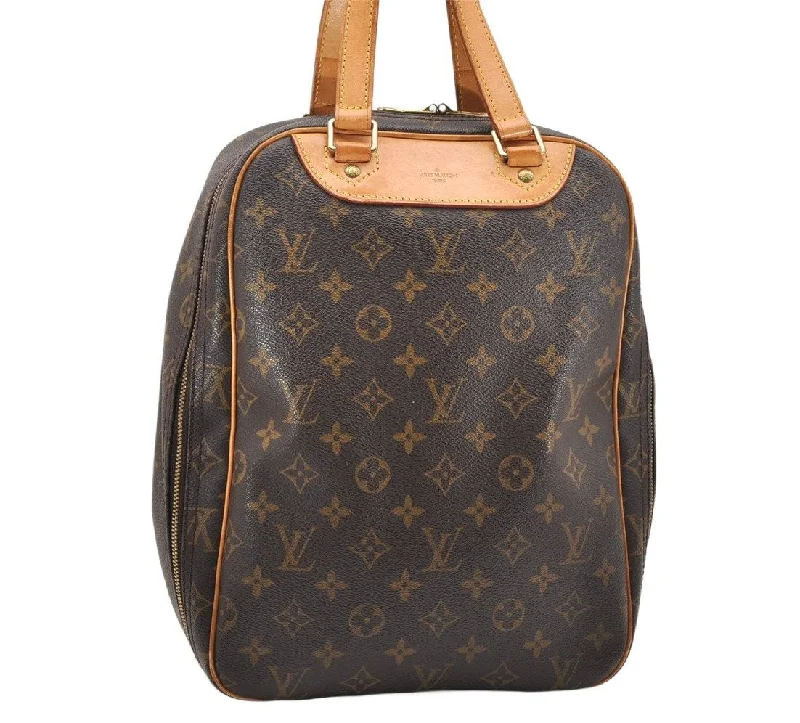 Authentic Louis Vuitton Monogram Excursion Hand Bag M41450 LV 3343K