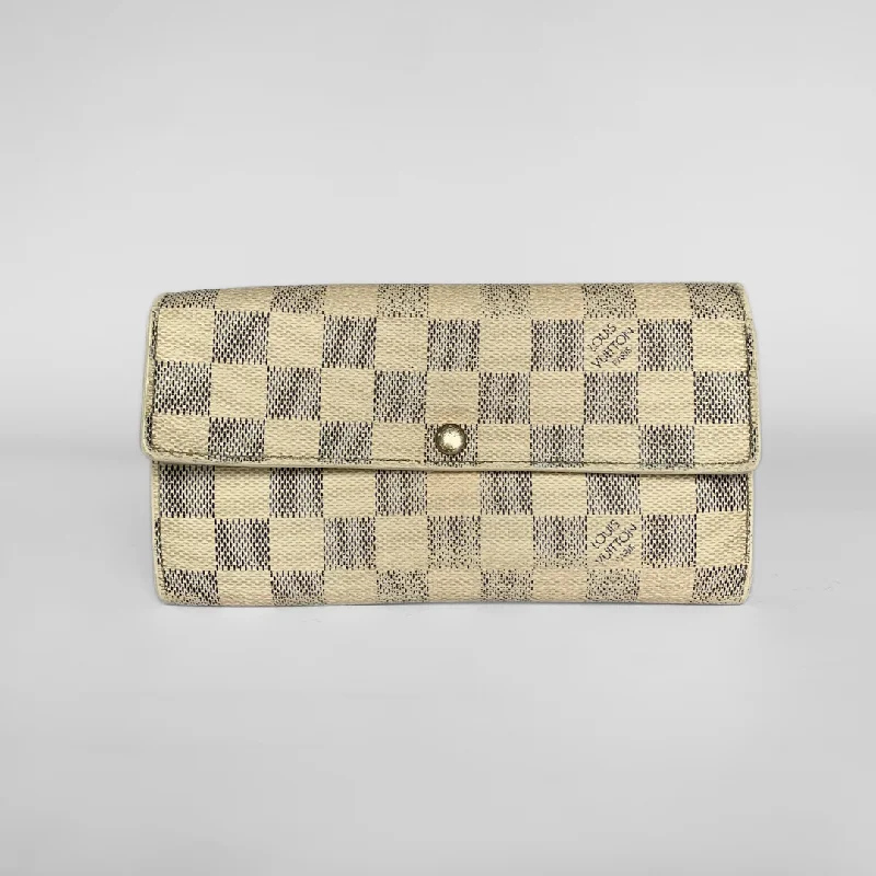 Louis Vuitton Wallet Large Damier Azur Canvas