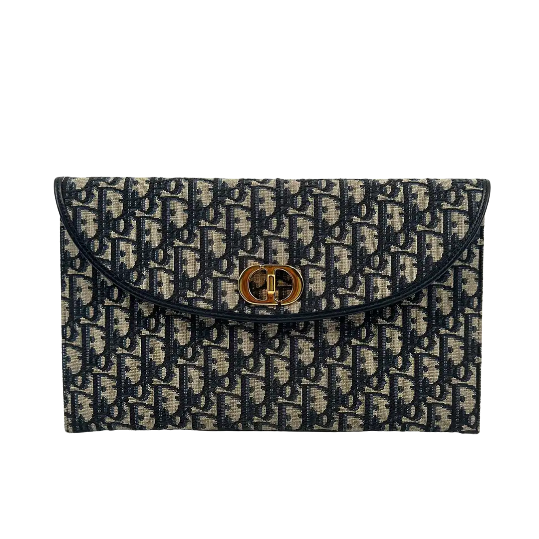 Dior 30 Montaigne Avenue Clutch mit Umschlagklappe / sehr gut