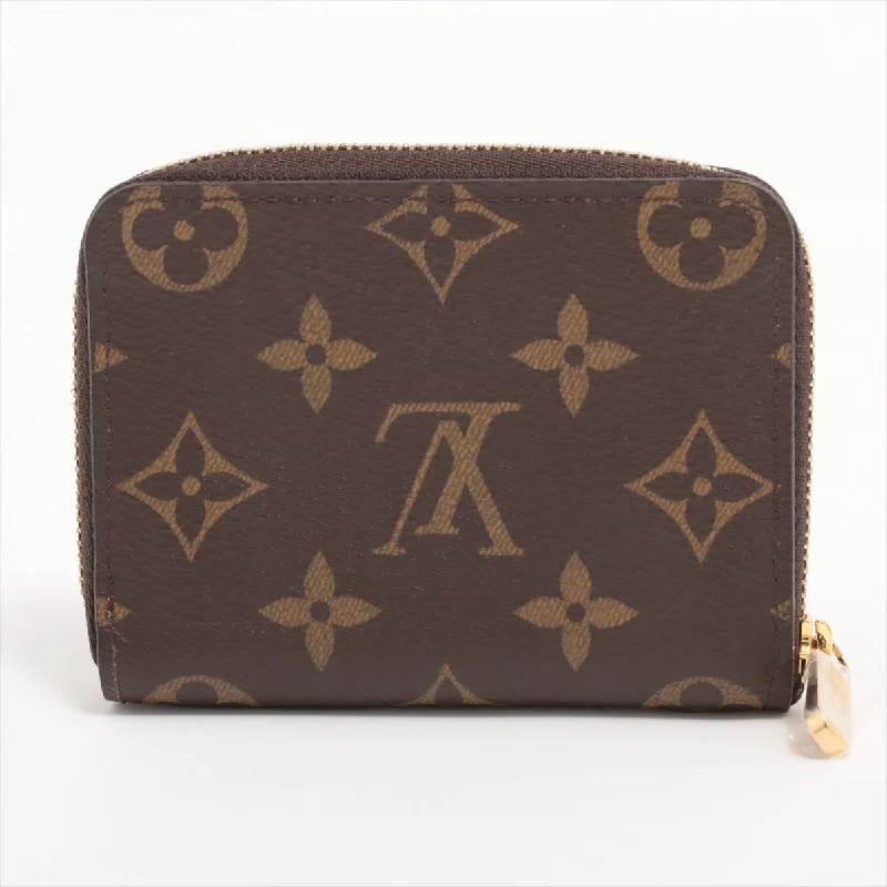 Louis Vuitton Monogram Zippyr Coin Impact M60067 Brown Coin Case