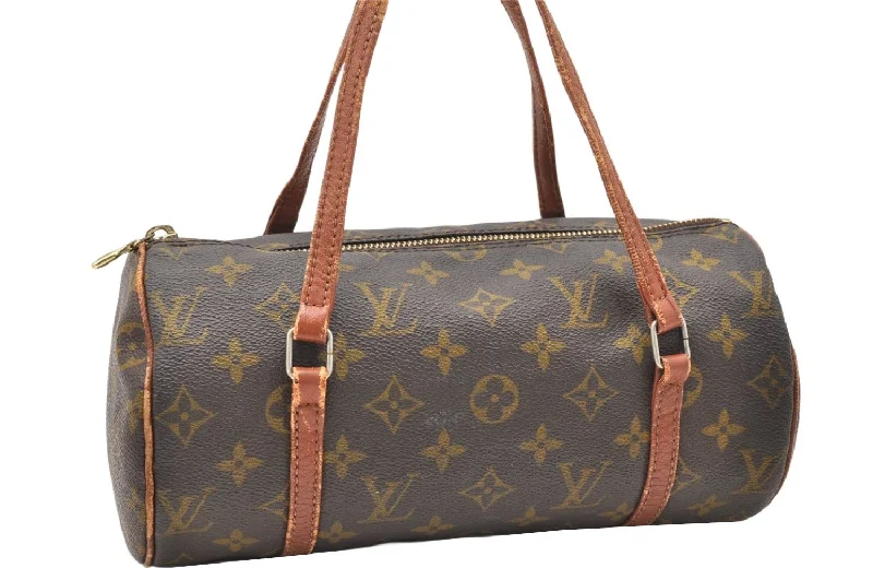 Authentic Louis Vuitton Monogram Papillon 26 Hand Bag Old Model LV 3050K