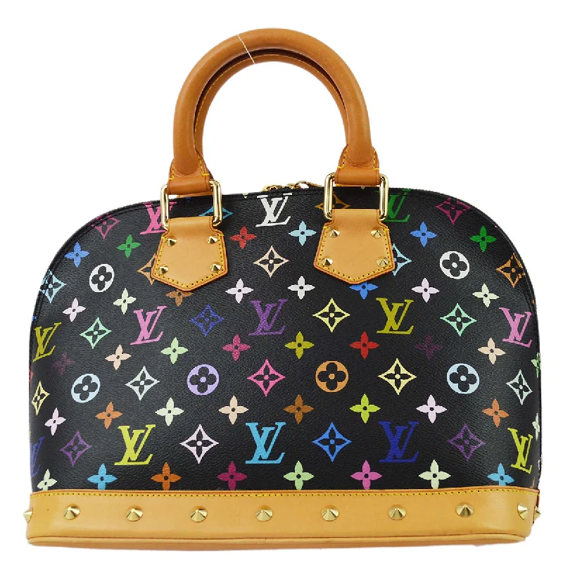 Louis Vuitton 2003 Black Monogram Multicolor Alma M92646