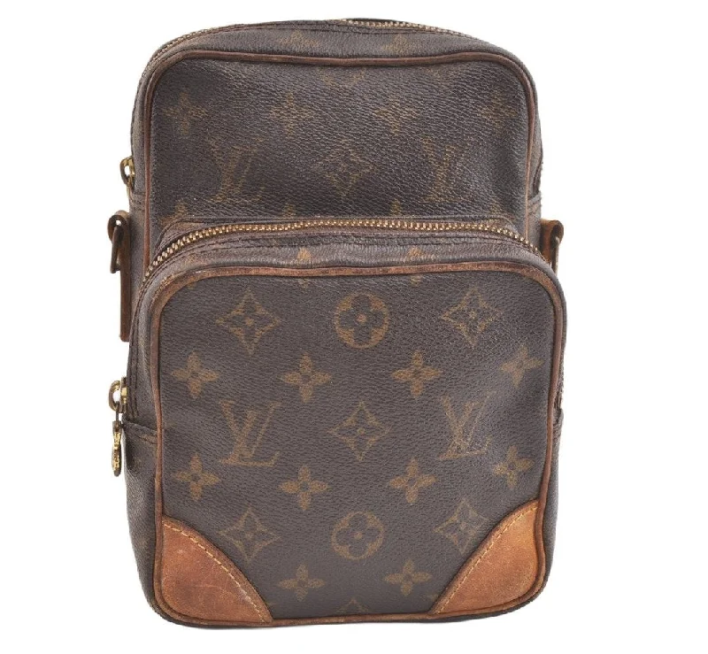 Authentic Louis Vuitton Monogram Amazone Shoulder Cross Bag M45236 LV Junk 3326K