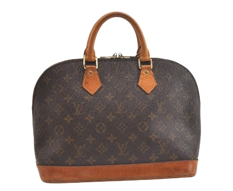 Authentic Louis Vuitton Monogram Alma Hand Bag Purse M51130 LV 4043K