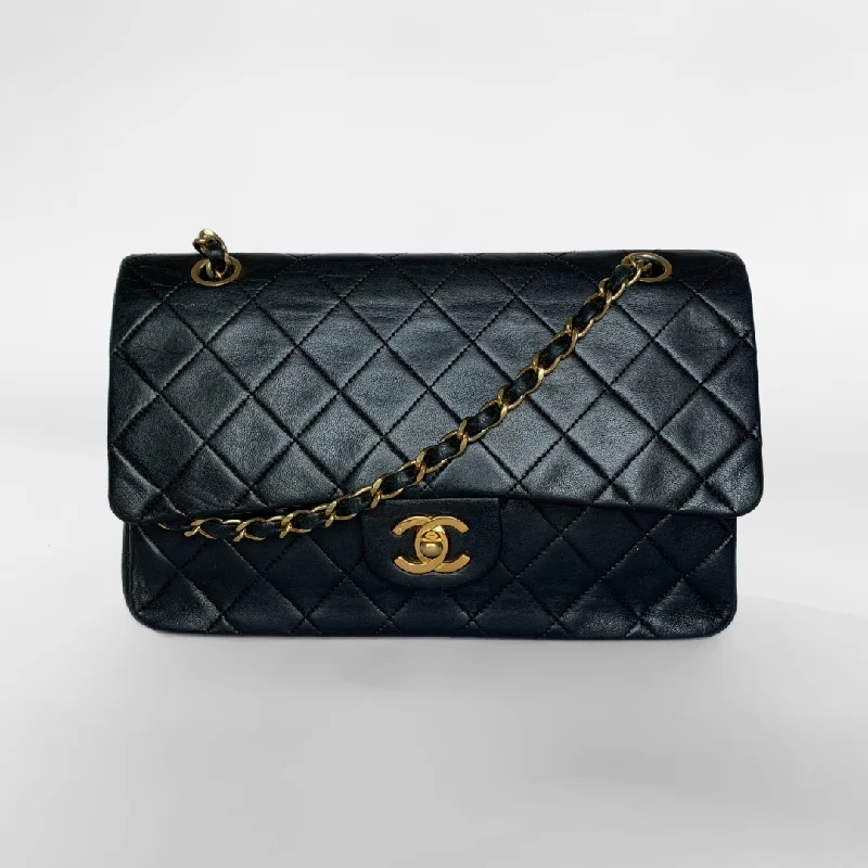 Chanel Classic Double Flap Bag Medium Lambskin Leather