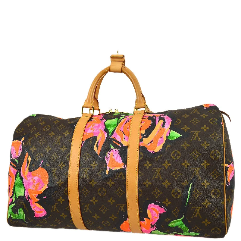 Louis Vuitton 2008 Monogram Rose Keepall 50 M48605