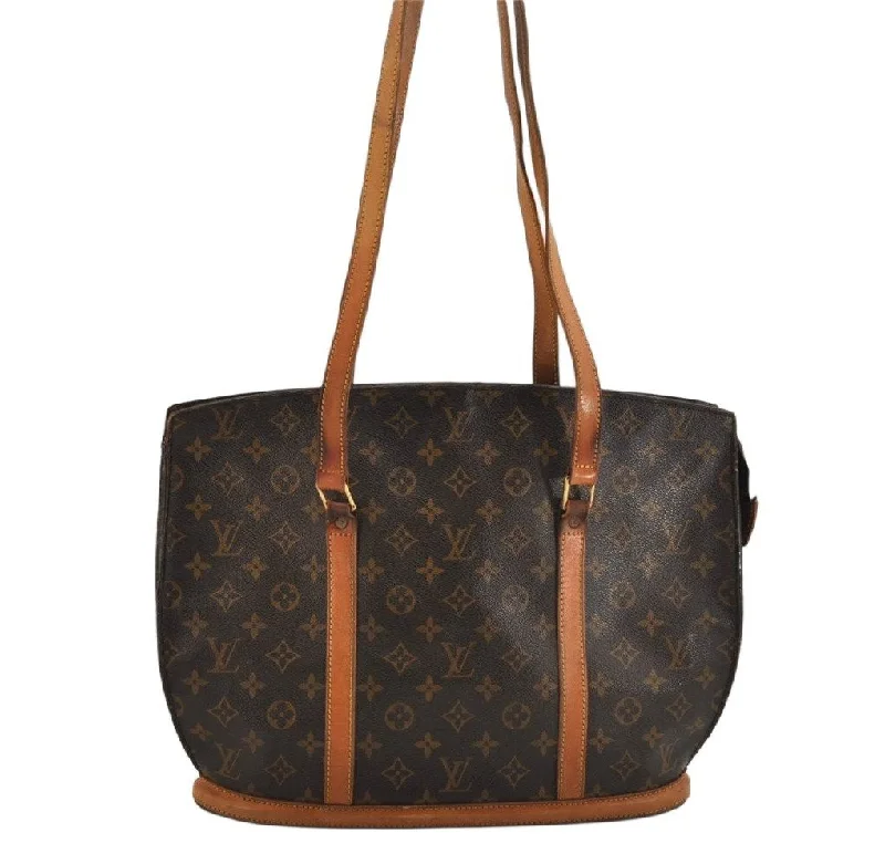 Authentic Louis Vuitton Monogram Babylone Shoulder Tote Bag M51102 LV 3444K