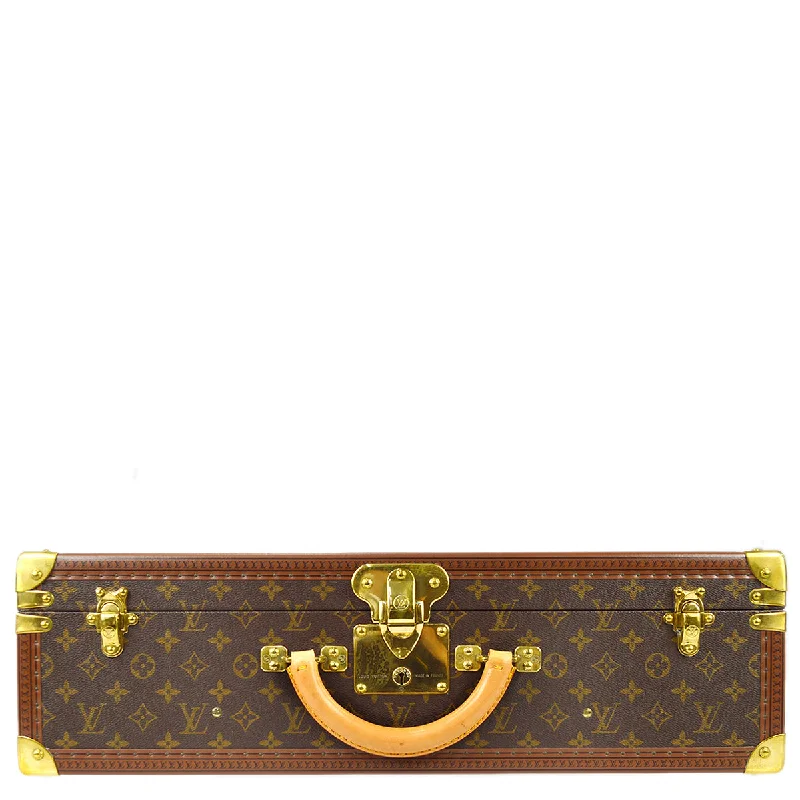 Louis Vuitton Bisten 60 Trunk Luggage Suitcase Monogram M21326