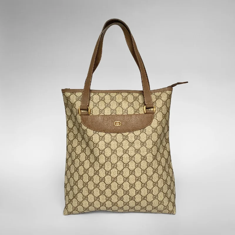 Gucci Handbag Tall Monogram Canvas