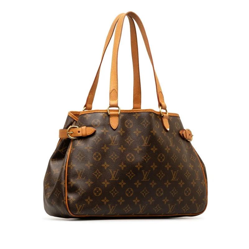 Louis Vuitton Monogram Battalion Horizontal Handbag M51154 Brown