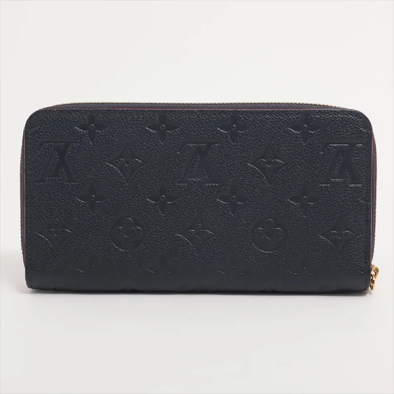 Louis Vuitton Implant  Wallet M62121 Marine Round Zip Wallet