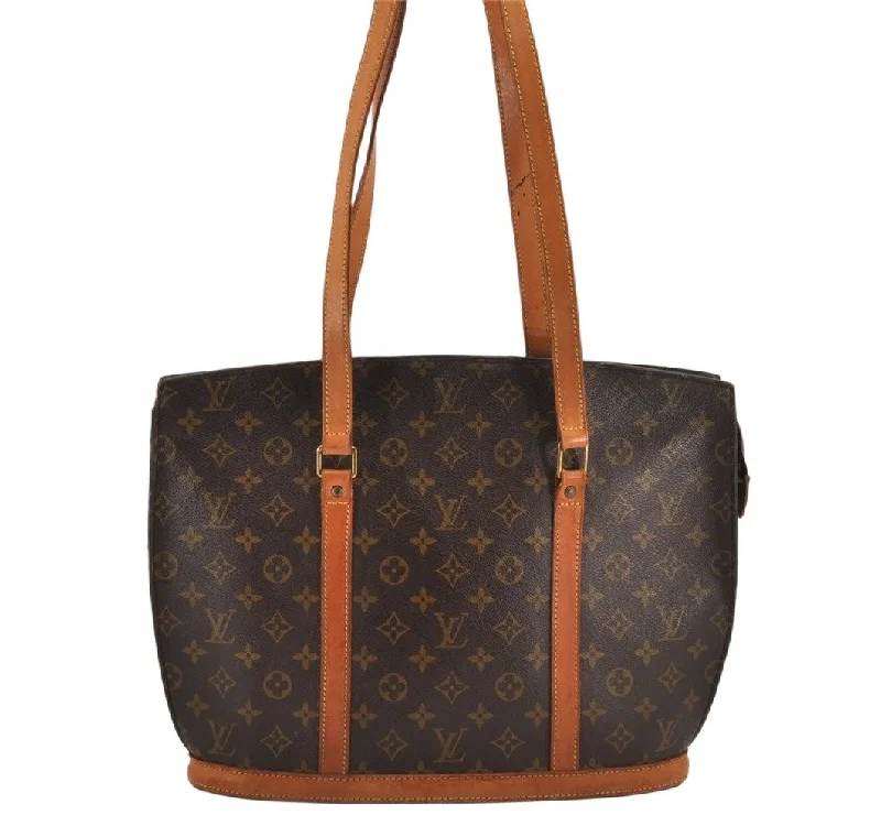 Authentic Louis Vuitton Monogram Babylone Shoulder Tote Bag M51102 LV 3329K