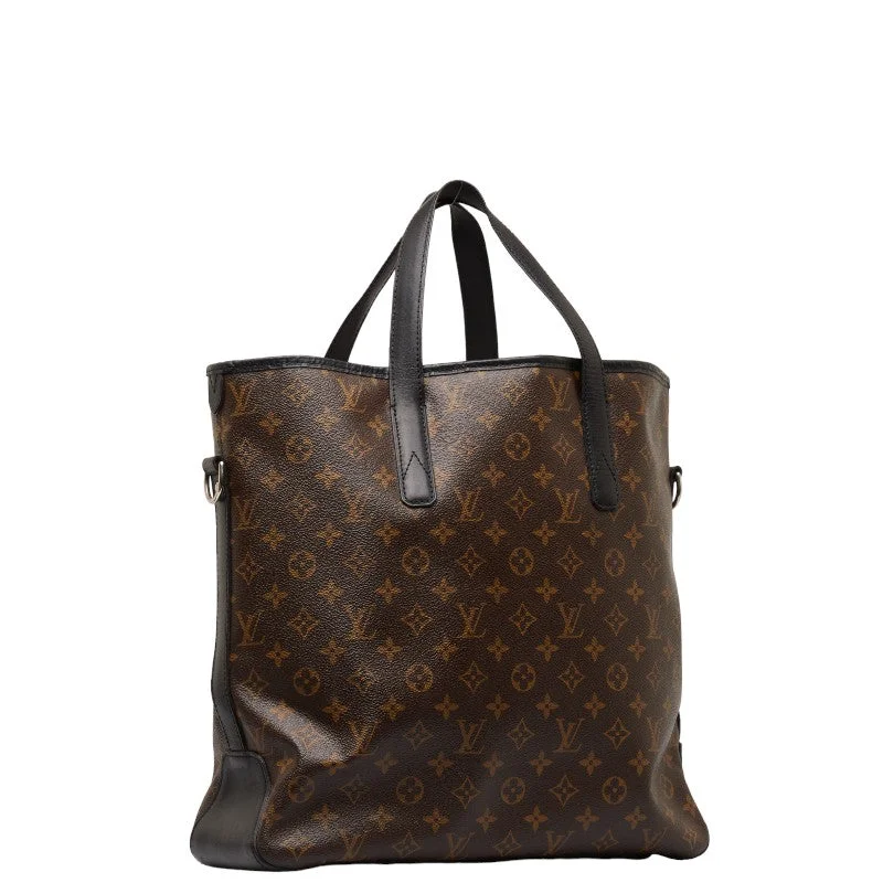 Louis Vuitton Monogram MacArthur Divis Tote Shoulder Bag M56708 Brown