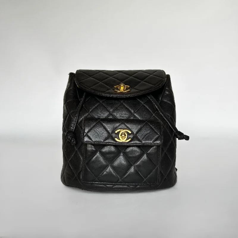 Chanel Duma Backpack Patent Leather