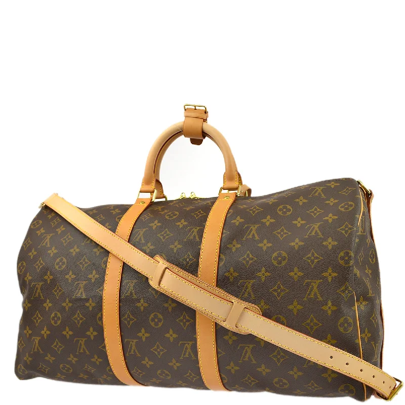 Louis Vuitton Monogram Keepall Bandouliere 50 Duffle Bag M41416