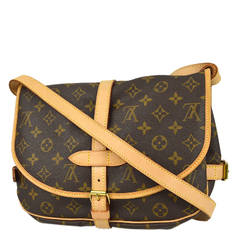 Louis Vuitton 2007 Saumur 30 Messenger Shoulder Bag Monogram M42256