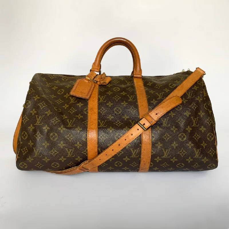 Louis Vuitton Keepall 50 Bandoulière Monogram Canvas