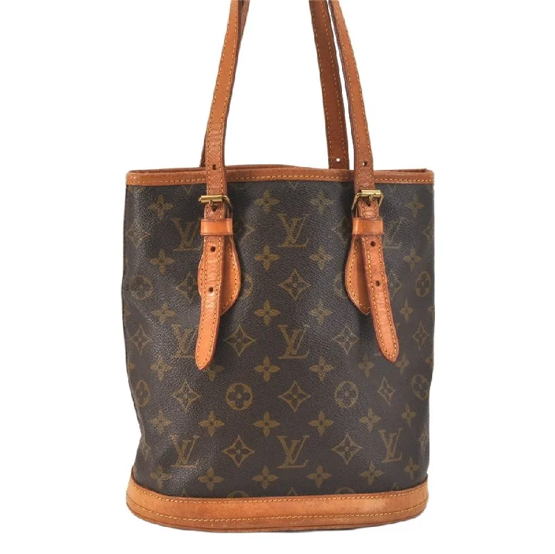 Authentic Louis Vuitton Monogram Bucket PM Shoulder Tote Bag Old Model LV 3464K