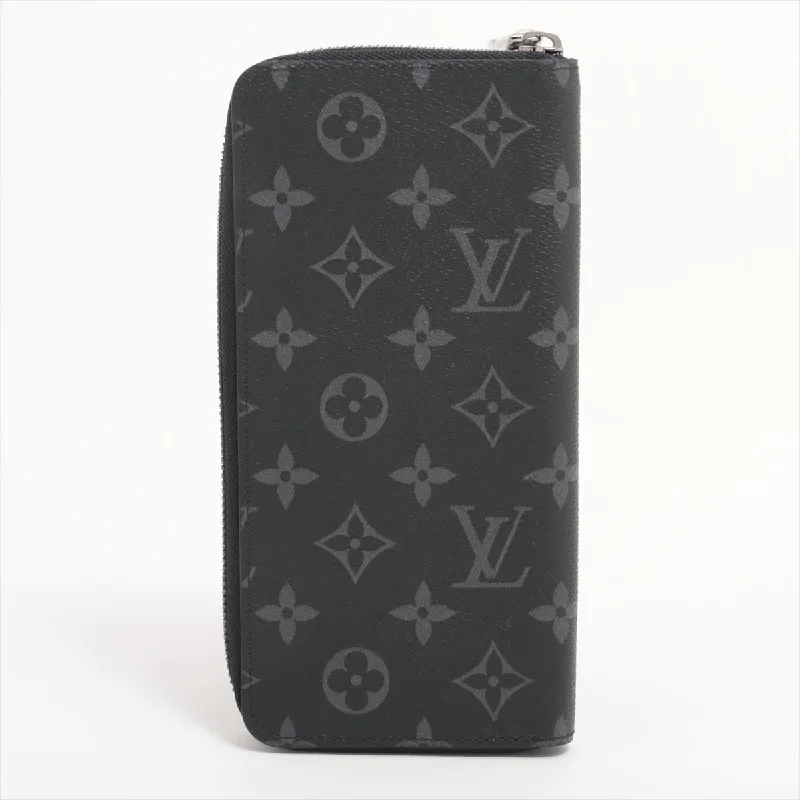 Louis Vuitton Monogram Zippyr Organizer M82081 Black Round Zipper Wallet