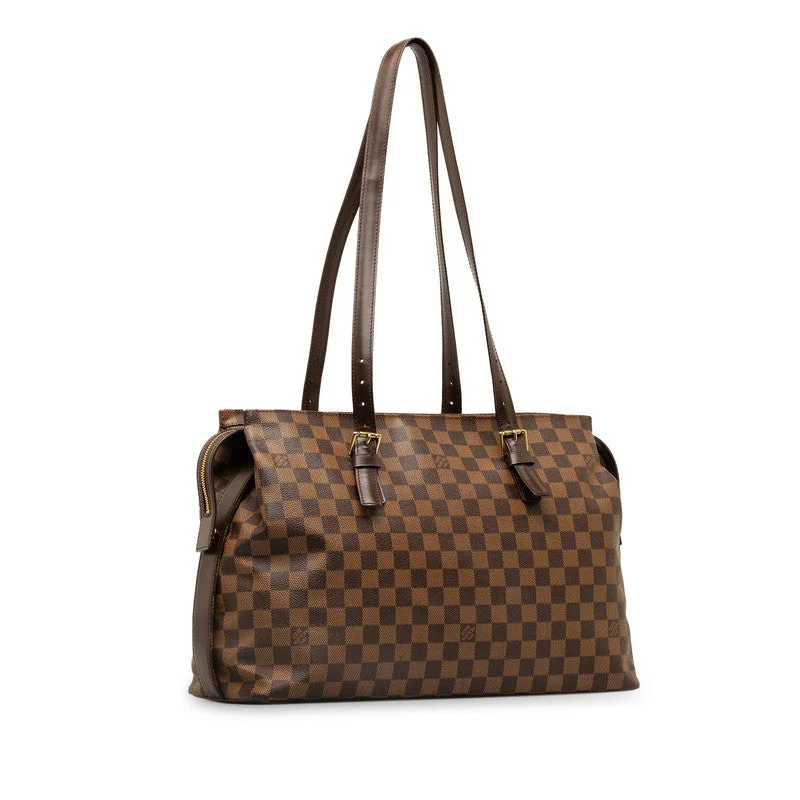 Louis Vuitton Damier Chelsea Tote Bag N51119 Brown