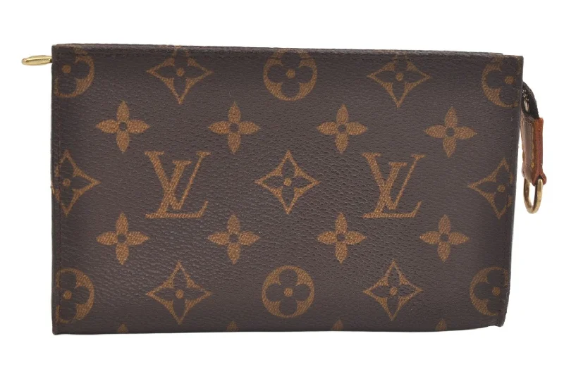 Authentic Louis Vuitton Monogram Pouch For Bucket PM LV 4010K