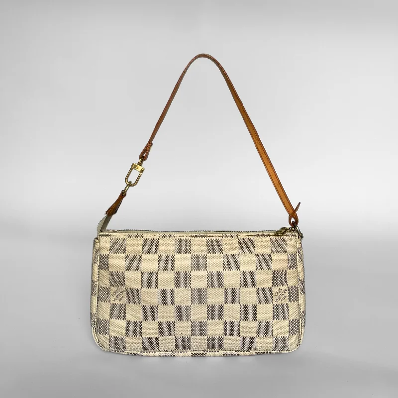 Louis Vuitton Pochette Accessoires Damier Azur Canvas