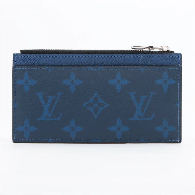 Louis Vuitton  Coin Card Her M30270 Cobalt Coin Case