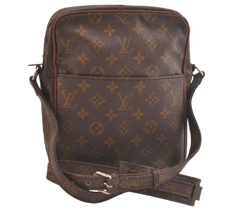 Auth Louis Vuitton Monogram Petit Marceau Shoulder Cross Bag Old Model LV 3373K