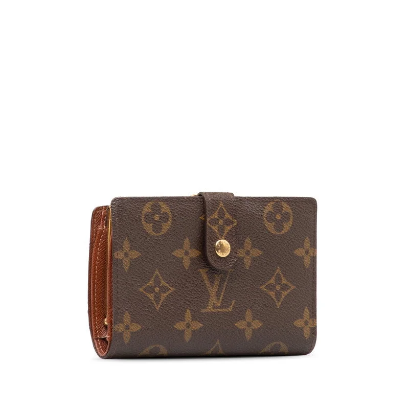 Louis Vuitton Monogram Portemone Vie Vie de Vienna Double Fold Wallet M61663 Brown