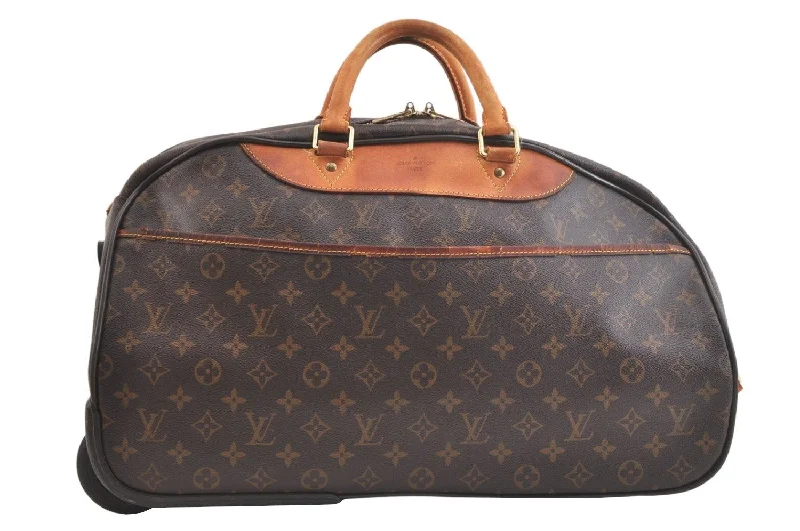 Authentic Louis Vuitton Monogram Eole 50 Travel Bag Carry Case M23204 LV 3433K