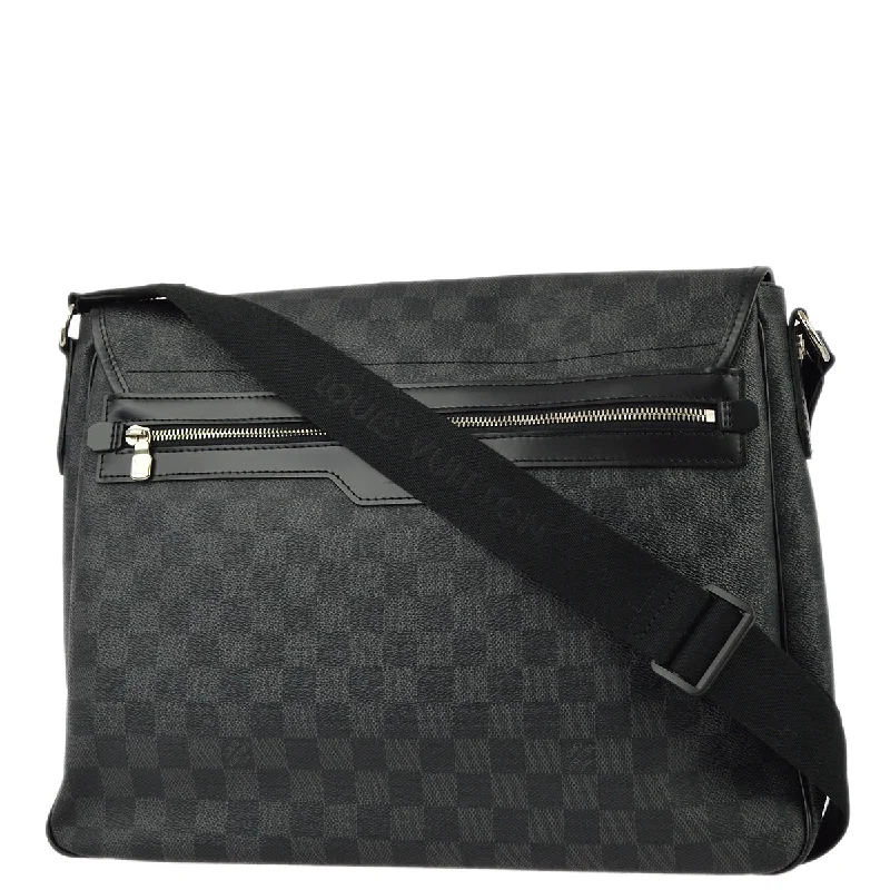 Louis Vuitton 2011 Damier Graphite Daniel GM Shoulder Bag N58033