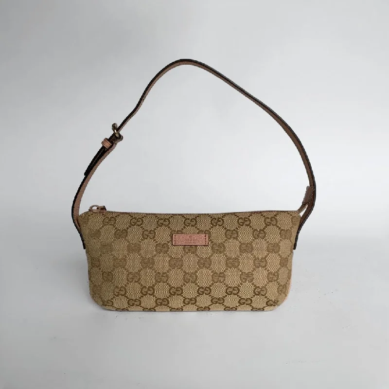 Gucci Boat Pochette Monogram Canvas