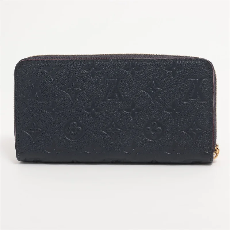 Louis Vuitton Implant  Wallet M62121 Marine Round Zip Wallet