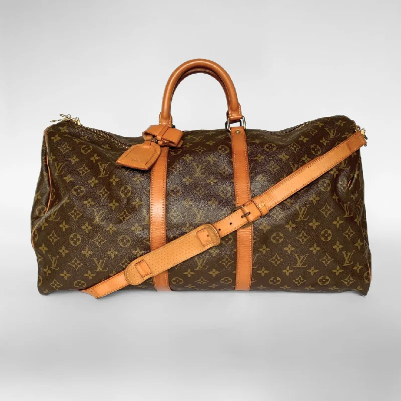 Louis Vuitton Keepall 55 Bandoulière Monogram Canvas