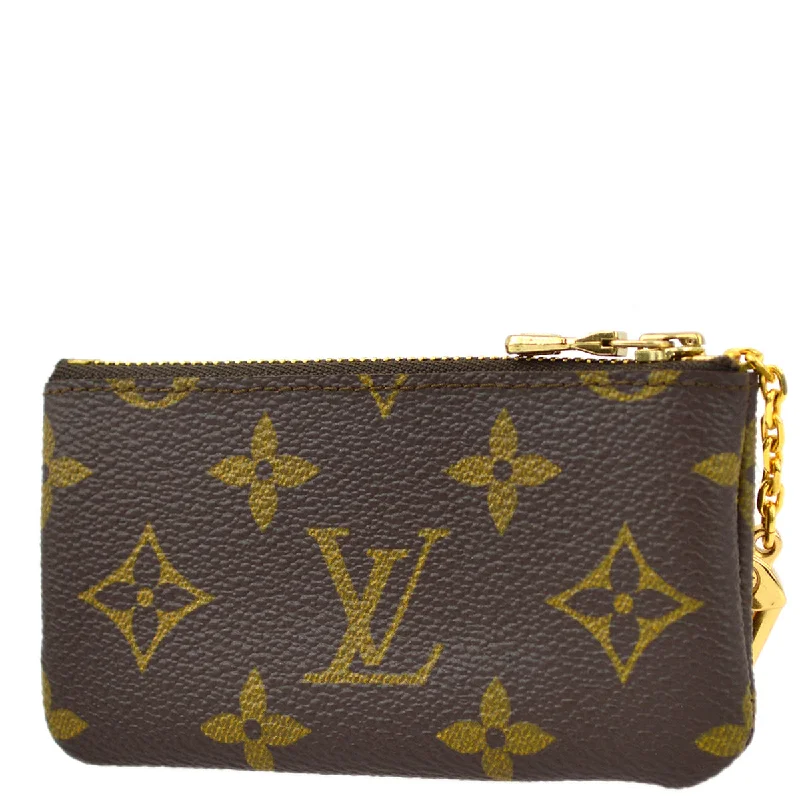 Louis Vuitton Monogram Pochette Cles Coin Purse Wallet M62650