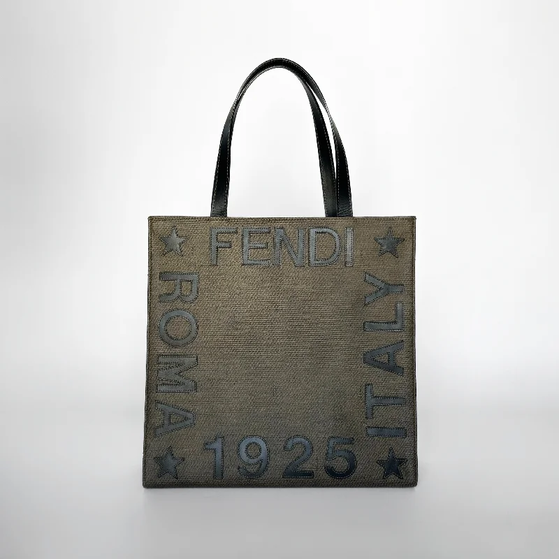 Fendi Roma Tote Bag Canvas