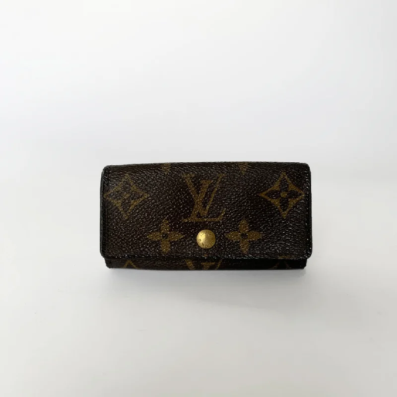 Louis Vuitton 4 Key Holder Monogram Canvas