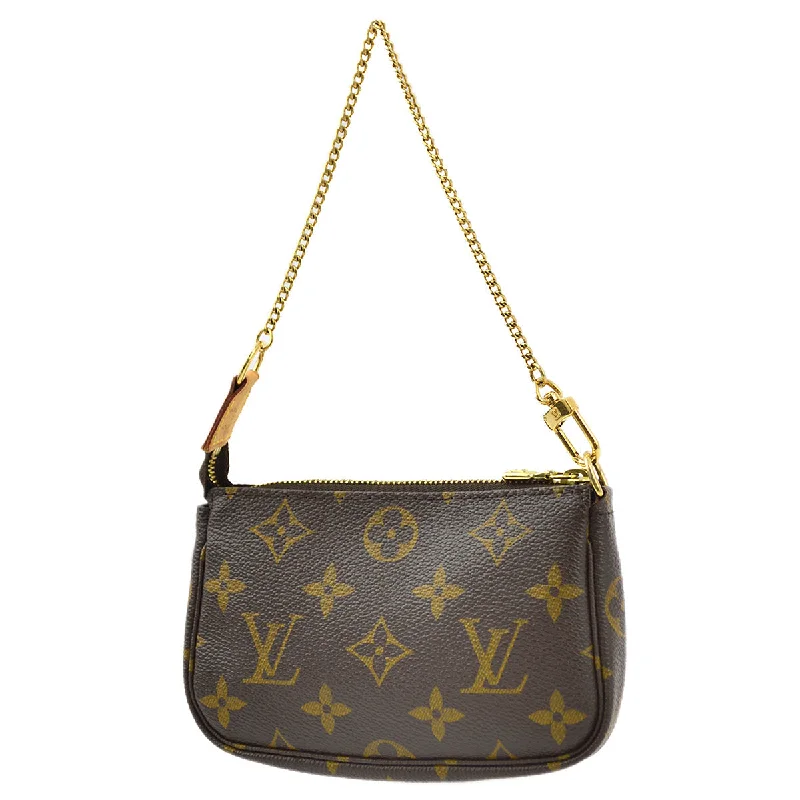 Louis Vuitton 2008 Monogram Mini Pochette Accessoires Handbag M58009