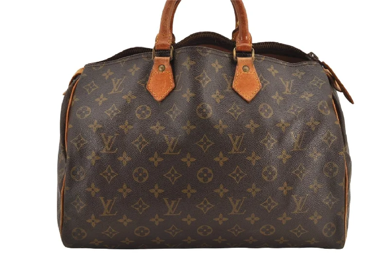 Authentic Louis Vuitton Monogram Speedy 35 Hand Boston Bag Old Model Junk 3034K