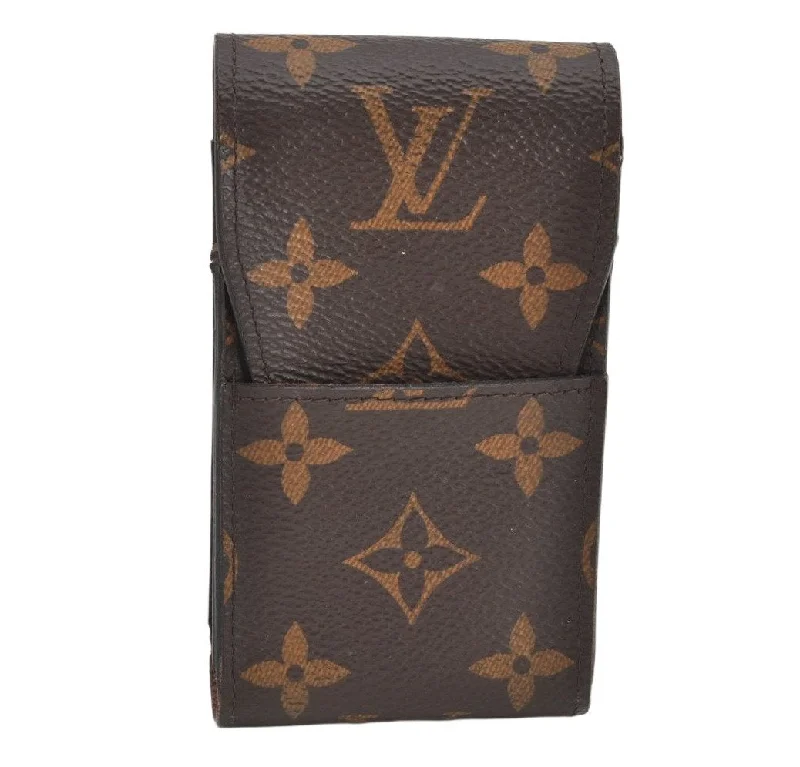 Authentic Louis Vuitton Monogram Etui Cigarette Case M63024 LV 3531K