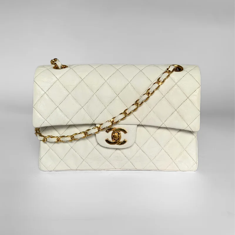 Chanel Classic Double Flap Bag Small Lambskin Leather