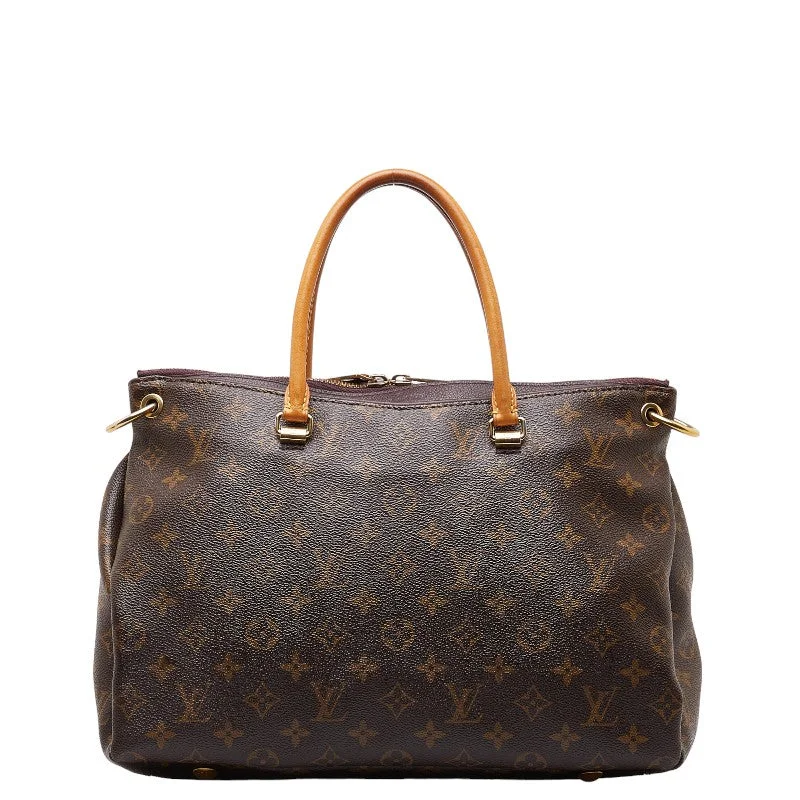 Louis Vuitton Monogram Pallas Handbag 2WAY M40906 Oral Pearl Brown